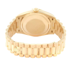President Day-Date 36mm Yellow Gold Green Diamond Dial Mens Watch 128238