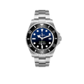 Seadweller Deepsea 44mm Cameron D-Blue Dial Steel Mens Watch 136660
