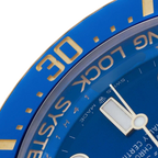 Seadweller Deepsea 44mm Yellow Gold Blue Dial Mens Watch 136668