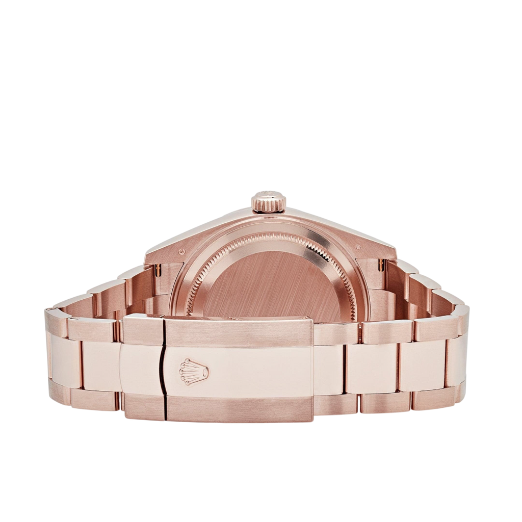 Sky-Dweller 42mm 18k Everose Gold Mens Watch 336935-0005 (Super Clone)