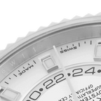 Sky-Dweller 42mm  Silver Dial Steel White Gold Mens Watch 326934