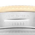 Sky Dweller 42mm Steel Yellow Gold Dial Mens Watch 326933