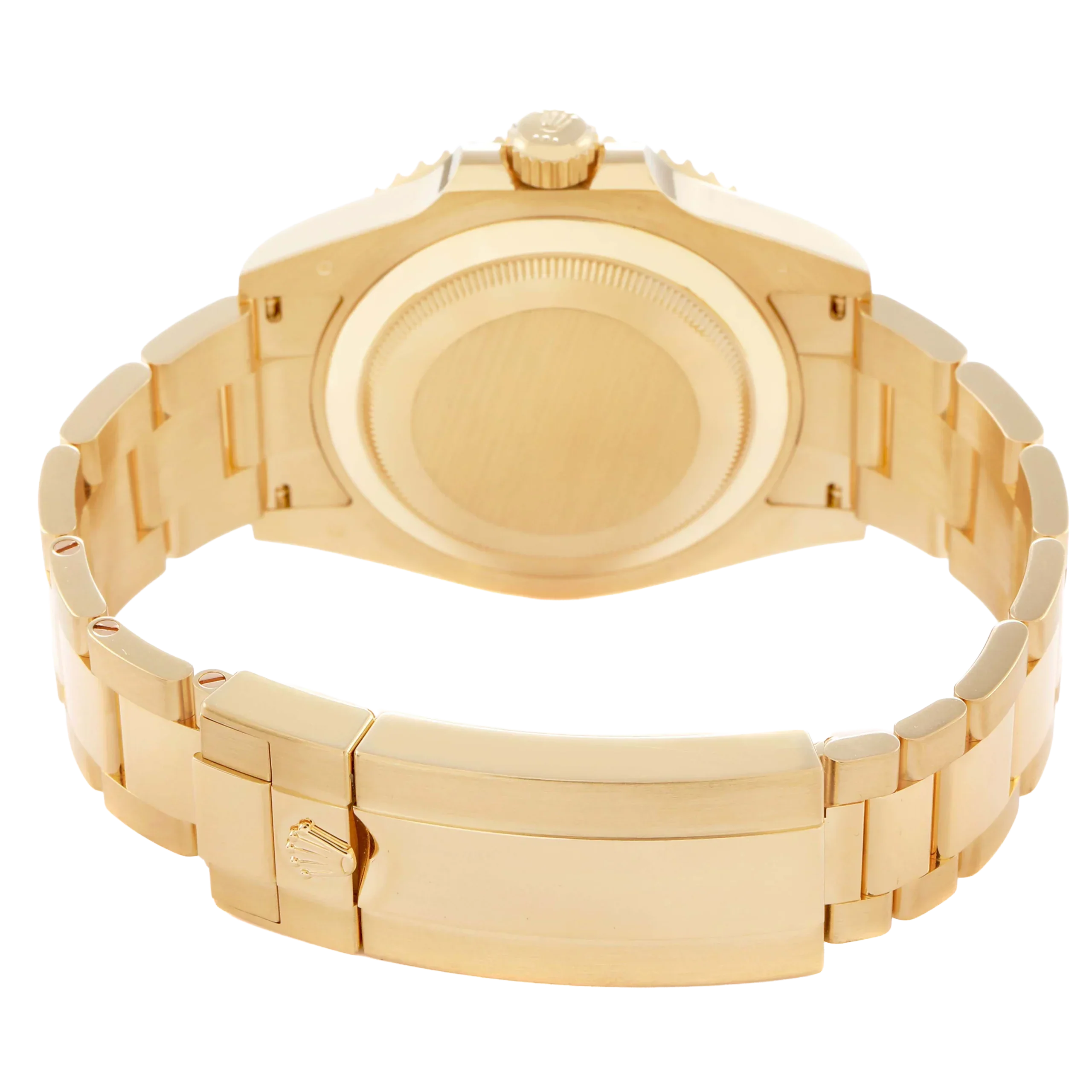 Submariner 41mm Yellow Gold Black Dial Bezel Mens Watch 126618