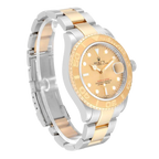 Yachtmaster 40mm Steel Yellow Gold Champagne Dial Mens Watch 16623