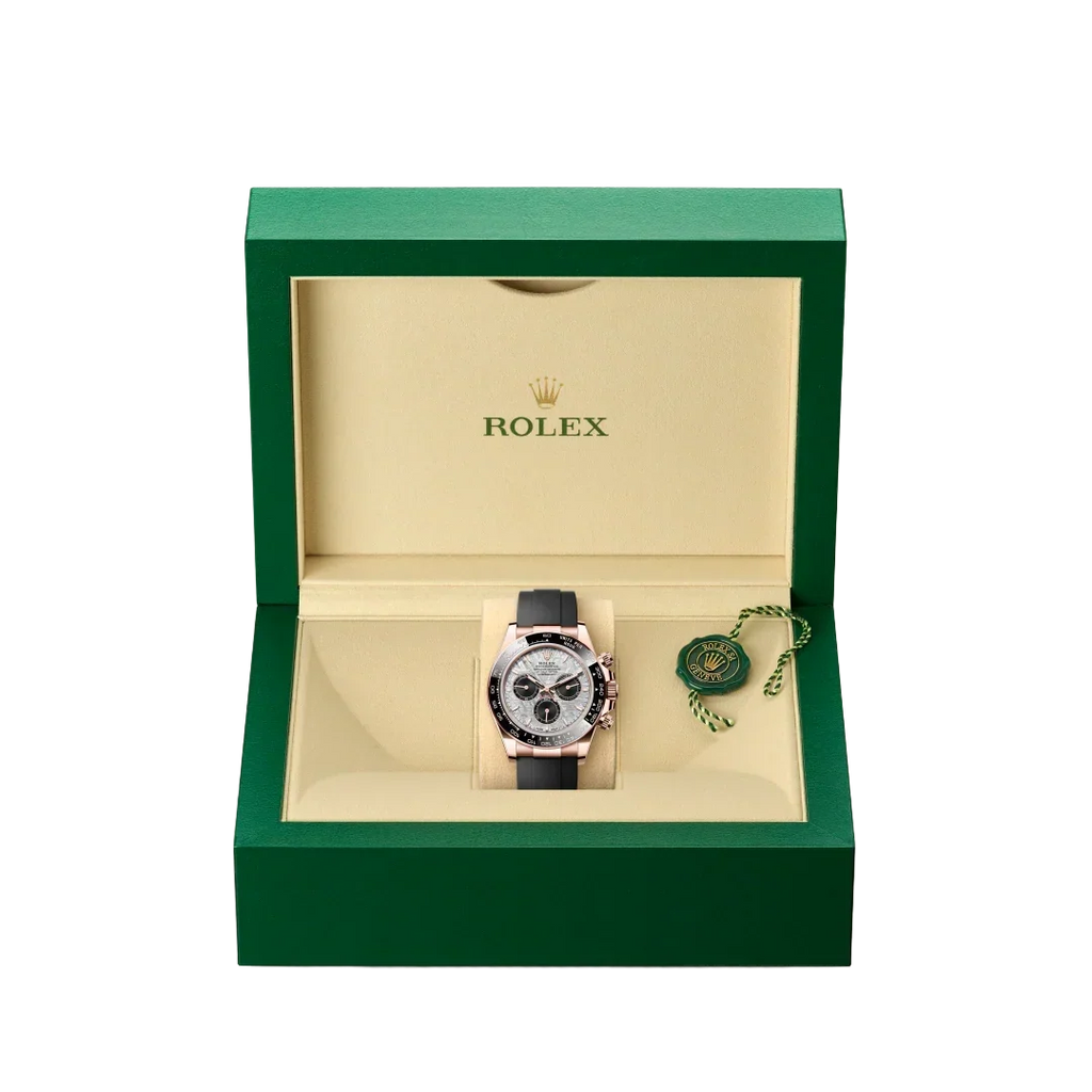 Daytona 40mm Oyster Perpetual Everose Gold with Meteorite and Black Dial M126515LN-0008