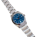 Oyster Perpetual 41mm Stainless Steel Med Blue Dial Men Watch 134300-0009 New 2025