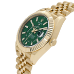 Sky-Dweller 42mm Yellow Gold Bright Green Dial Jubilee 336938 (2025)