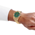 Sky-Dweller 42mm Yellow Gold Bright Green Dial Jubilee 336938 (2025)