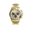 Daytona 40mm Yellow Gold Champagne Black Dial 116508