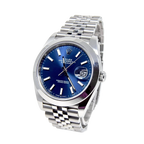 Datejust Oyster 41 mm Oystersteel Blue Dial 126300-0002