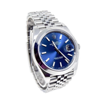 Datejust Oyster 41 mm Oystersteel Blue Dial 126300-0002