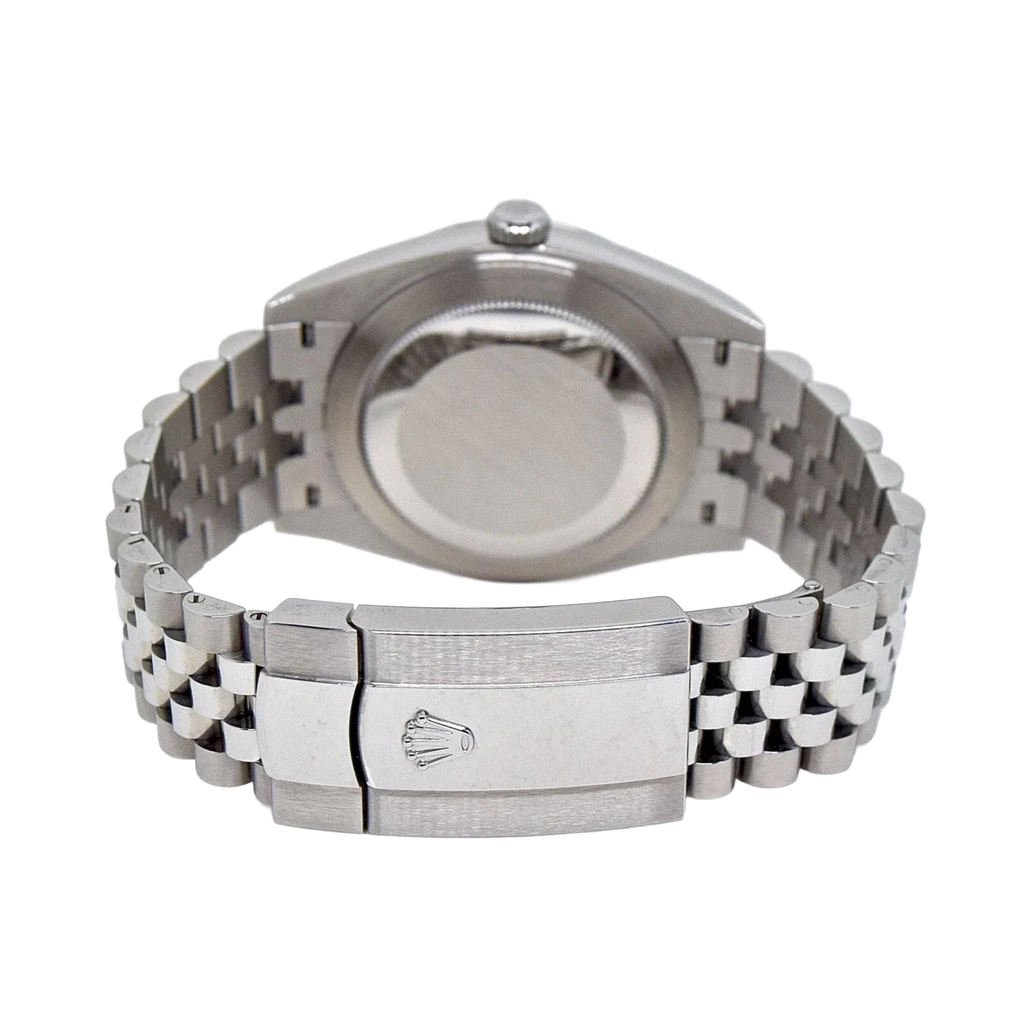 Datejust Oyster 41 mm Oystersteel Blue Dial 126300-0002