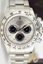 Daytona 40mm White Gold Ghost Panda Dial 116509