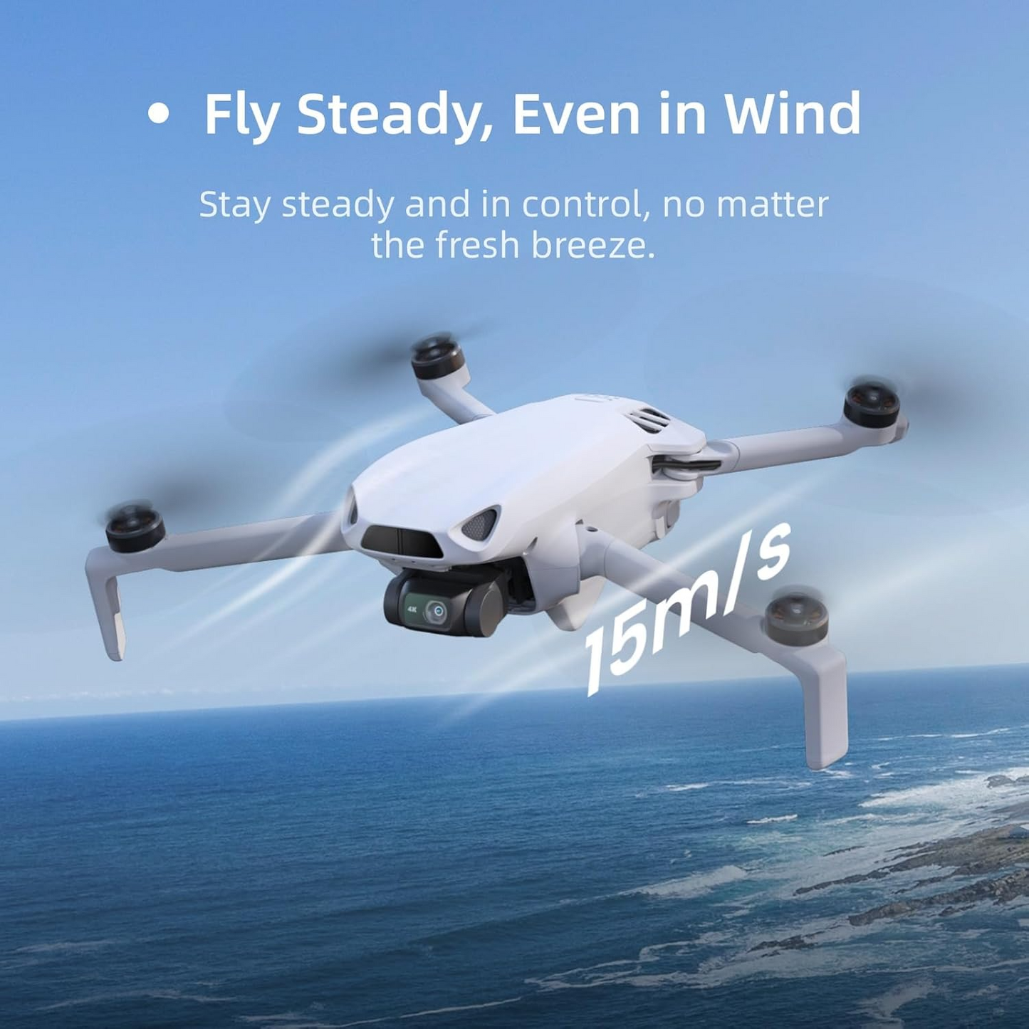 SOLZERY S1 Mini Drone with Camera 4K/60fps Video