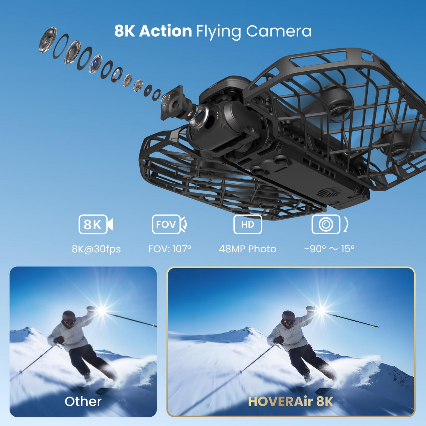 SOLZERY X1 PRO 4K Drone with Camera