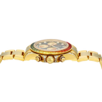 Daytona 116598RBOW Rainbow Yellow Gold Black Diamond Dial Sapphire Bezel