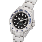 GMT-Master II, Reference 116759SA White Gold Diamond And Sapphire