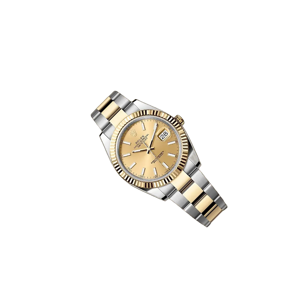 Datejust 41mm Champagne Dial Yellow Rolesor 126333-009