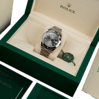 Datejust Oyster 41 mm Oystersteel Grey Dial 126300-0007
