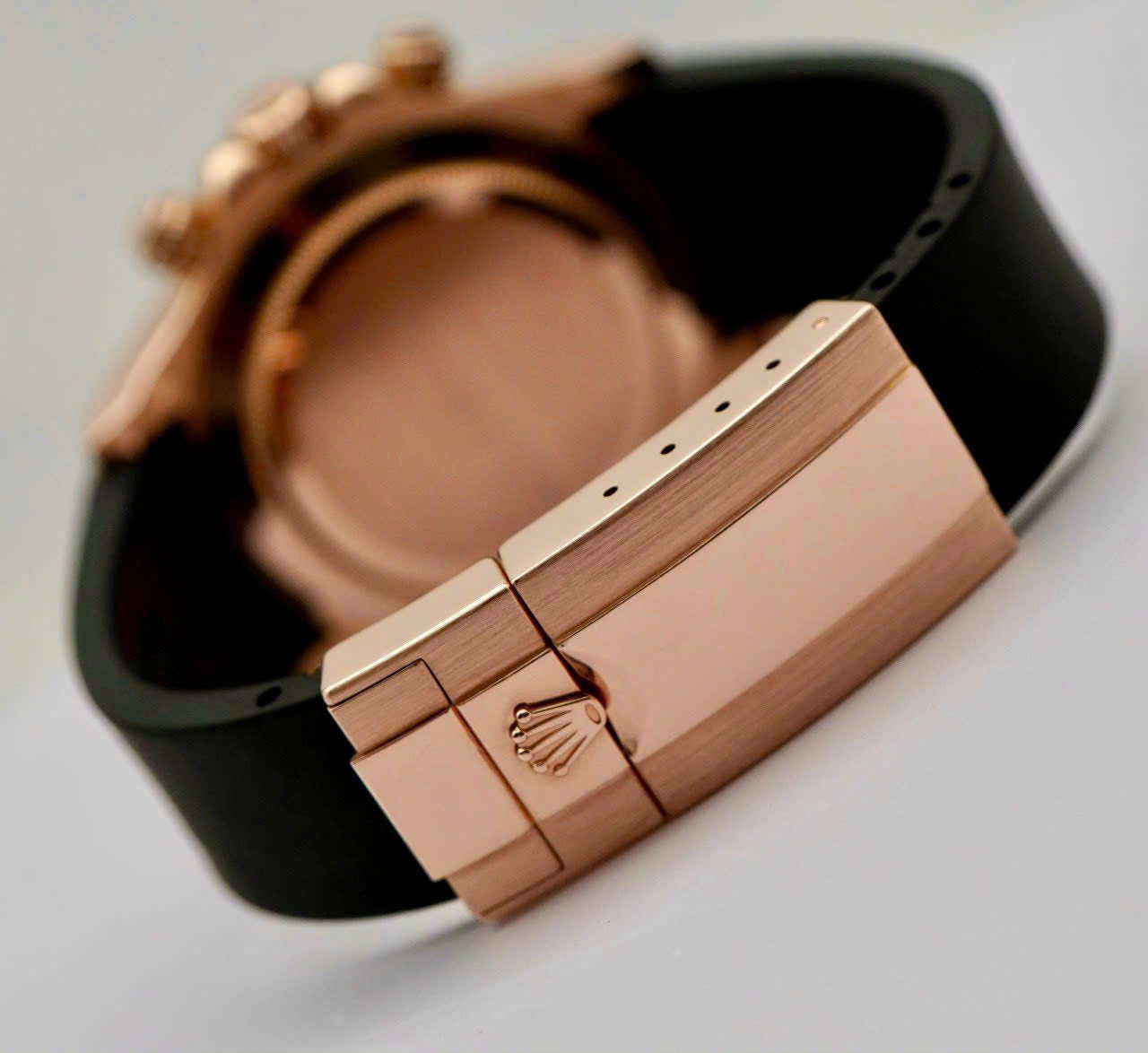 Daytona 40mm Rose Gold Chocolate Dial Mens Watch 116515